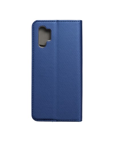 Husă Samsung Galaxy Note 10 Plus Smart Book Case tip carte, Albastru