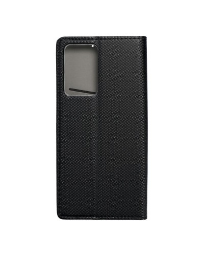 Husă Samsung Galaxy Note 20 Ultra Smart Book Case tip carte, Negru