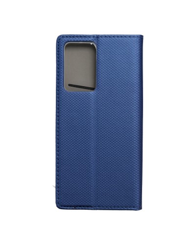 Husă Samsung Galaxy Note 20 Ultra Smart Book Case tip carte, Albastru