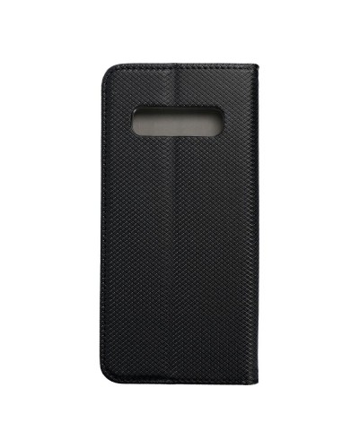 Husă Samsung Galaxy S10 Plus Smart Book Case tip carte, Negru Husă Samsung Galaxy S10 Plus Smart Book Case tip carte, Negru