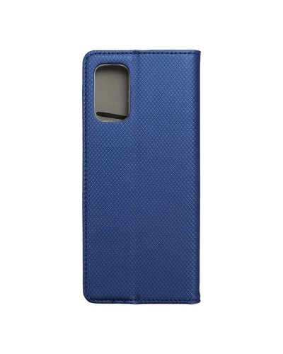 Husă Samsung Galaxy S20 Plus Smart Book Case tip carte, Albastru