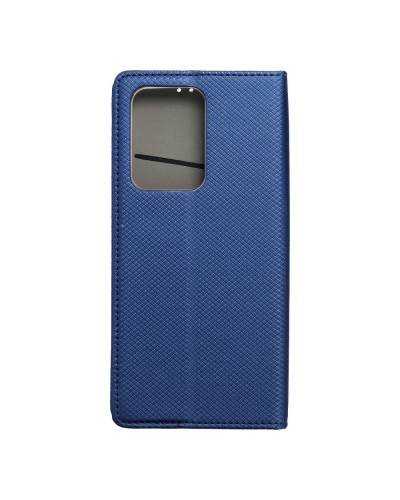 Husă Samsung Galaxy S20 Ultra Smart Book Case tip carte, Albastru