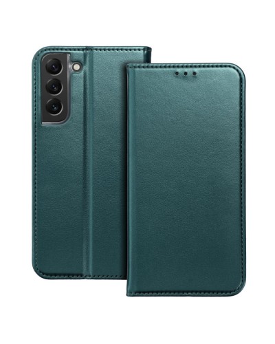 Husă Samsung Galaxy A13 5G / A04s Smart Magnet Book tip carte, Verde