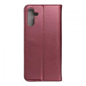 Husă Samsung Galaxy A13 5G / A04s Smart Magnet Book tip carte, Visiniu