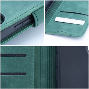 Husa tip carte Samsung Galaxy S23 Plus MANGUSTA Soft Leather Book cu inchidere magnetica - Verde