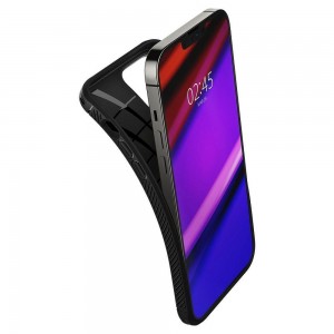 Husa Antisoc iPhone 13 Pro Max SPIGEN Rugged Armor - Negru
