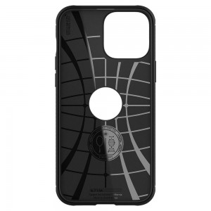 Husa Antisoc iPhone 13 Pro Max SPIGEN Rugged Armor - Negru