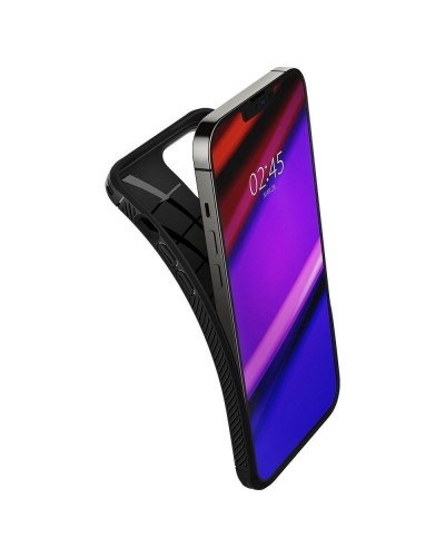 Husa Antisoc iPhone 13 Pro SPIGEN Rugged Armor - Negru