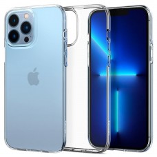 Husa Antishock iPhone 13 Pro SPIGEN Liquid Crystal - Transparent