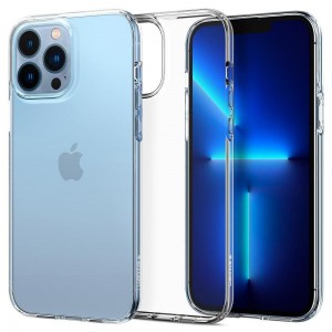 Husa Antișoc iPhone 13 Pro SPIGEN Liquid Crystal - Transparent