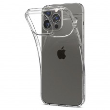 Husa Antishock iPhone 13 Pro SPIGEN Liquid Crystal - Transparent