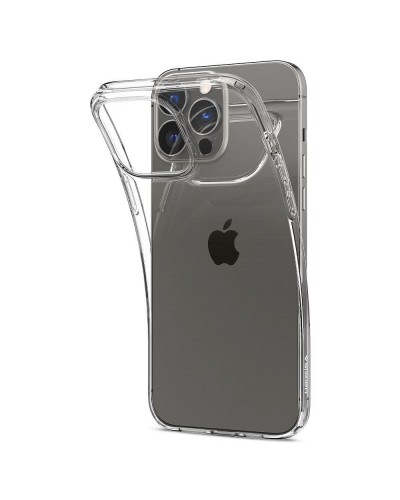 Husa Antishock iPhone 13 Pro SPIGEN Liquid Crystal - Transparent
