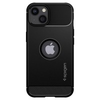 Husa Antisoc iPhone 13 SPIGEN Rugged Armor - Negru