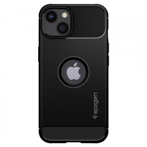 Husa Antisoc iPhone 13 SPIGEN Rugged Armor - Negru