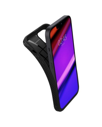 Husa Antisoc iPhone 13 SPIGEN Rugged Armor - Negru