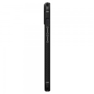 Husa Antisoc iPhone 13 SPIGEN Rugged Armor - Negru