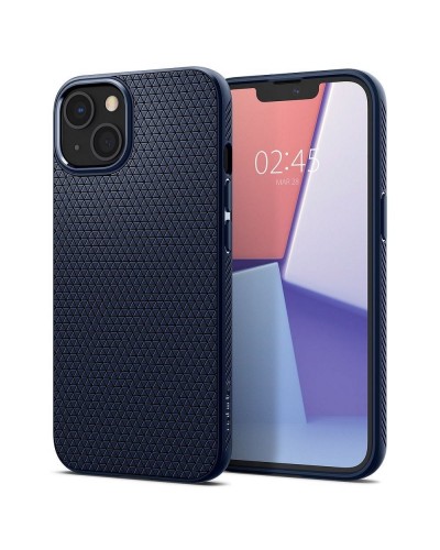 Husa Antishock iPhone 13 SPIGEN Liquid Air - Albastru