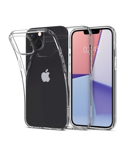 Husa Antishock iPhone 13 / 14 SPIGEN Liquid Crystal - Transparent