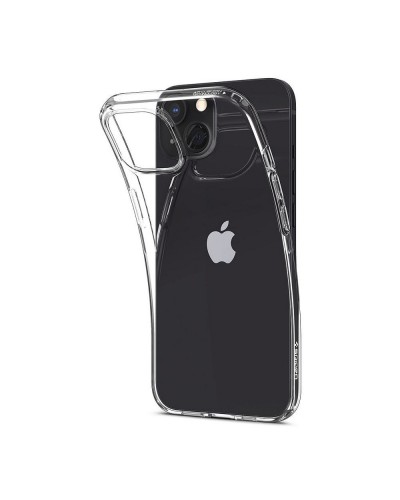 Husa Antishock iPhone 13 / 14 SPIGEN Liquid Crystal - Transparent