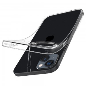 Husa Antișoc iPhone 14 Plus SPIGEN Liquid Crystal - Transparent