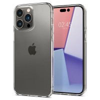 Husa Antișoc iPhone 14 Pro Max SPIGEN Liquid Crystal - Transparent