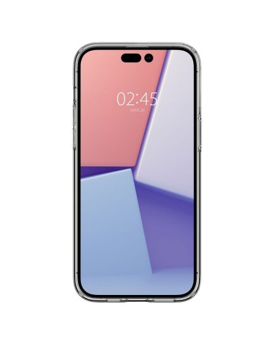 Husa Antishock iPhone 14 Pro Max SPIGEN Liquid Crystal - Transparent