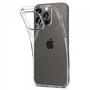Husa Antișoc iPhone 14 Pro Max SPIGEN Liquid Crystal - Transparent