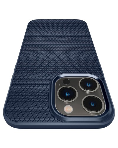 Husa Antishock iPhone 14 Pro SPIGEN Liquid Air - Albastru