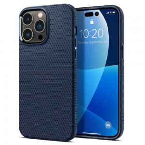 Husa Antișoc iPhone 14 Pro SPIGEN Liquid Air - Albastru
