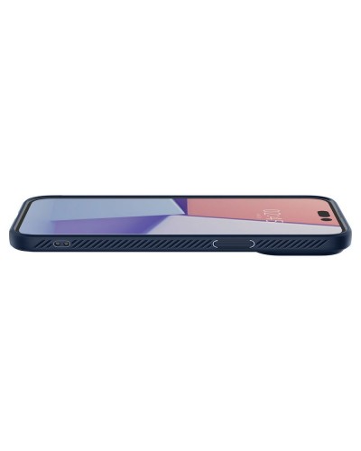Husa Antishock iPhone 14 Pro SPIGEN Liquid Air - Albastru