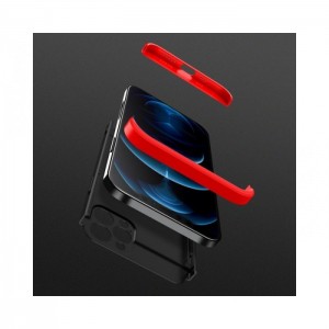 Husă 360 iPhone 12 Pro GKK Full Protection Roșu