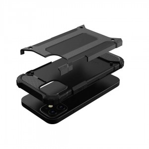 Husă Antișoc iPhone 12 / 12 Pro Forcell ARMOR Negru