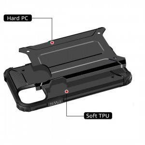 Husă Antișoc iPhone 12 Pro Max Forcell ARMOR Negru