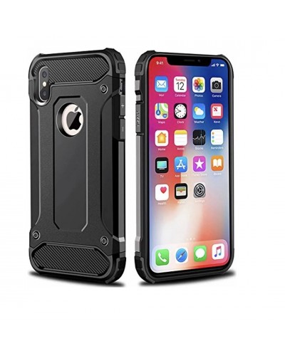 Husă Antișoc iPhone X XS Forcell ARMOR Negru