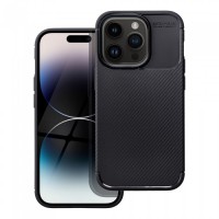 Husă Antișoc iPhone 14 Pro Forcell Carbon PRO Negru