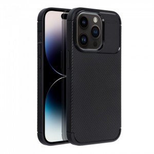 Husă Antișoc iPhone 14 Pro Forcell Carbon PRO Negru