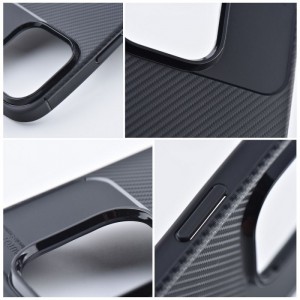 Husă Antișoc iPhone 14 Pro Forcell Carbon PRO Negru