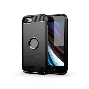 Husă Antișoc iPhone 7 Plus / 8 Plus Forcell Carbon Negru