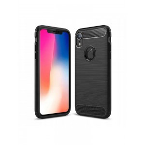 Husă Antișoc iPhone XR Forcell Carbon Negru