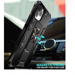 Husă Antișoc iPhone 12 / 12 Pro Forcell DEFENDER Negru