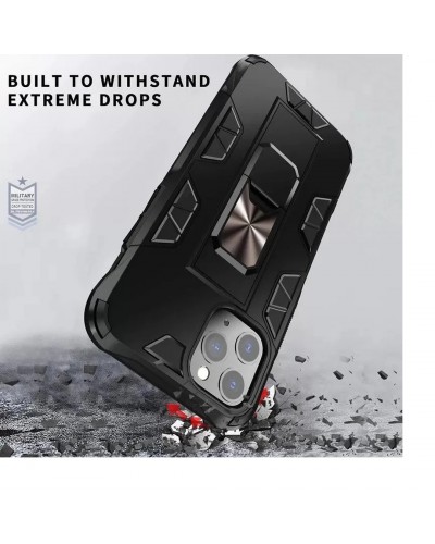 Husă Antișoc iPhone 12 / 12 Pro Forcell DEFENDER Negru