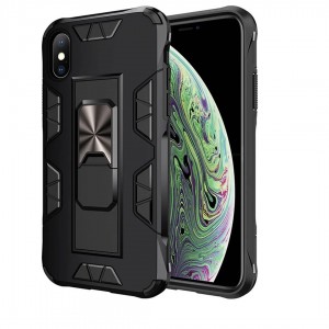 Husă Antișoc iPhone X XS Forcell DEFENDER Negru