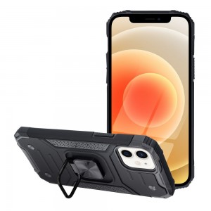 Husă Antișoc iPhone 12 / 12 Pro Forcell NITRO Negru