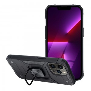 Husă Antișoc iPhone 13 Pro Forcell NITRO Negru