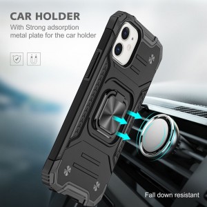 Husă Antișoc iPhone 13 Pro Forcell NITRO Negru