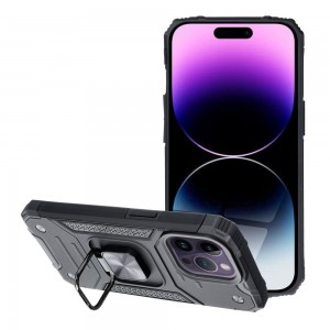 Husă Antișoc iPhone 14 Pro Forcell NITRO Negru