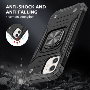 Husă Antișoc iPhone 14 Forcell NITRO Negru