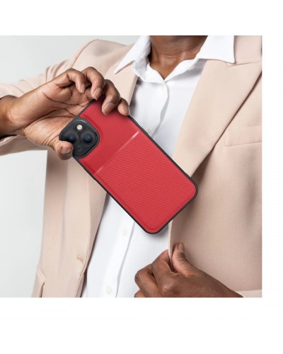 Husă Antișoc iPhone 13 mini Forcell NOBLE Roșu