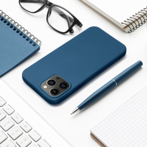 Husă iPhone 11 Forcell Silicone Lite Albastru