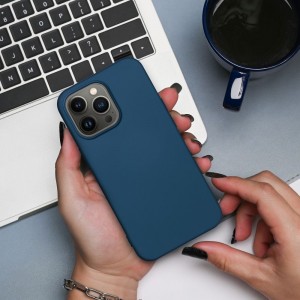 Husă iPhone 11 Forcell Silicone Lite Albastru